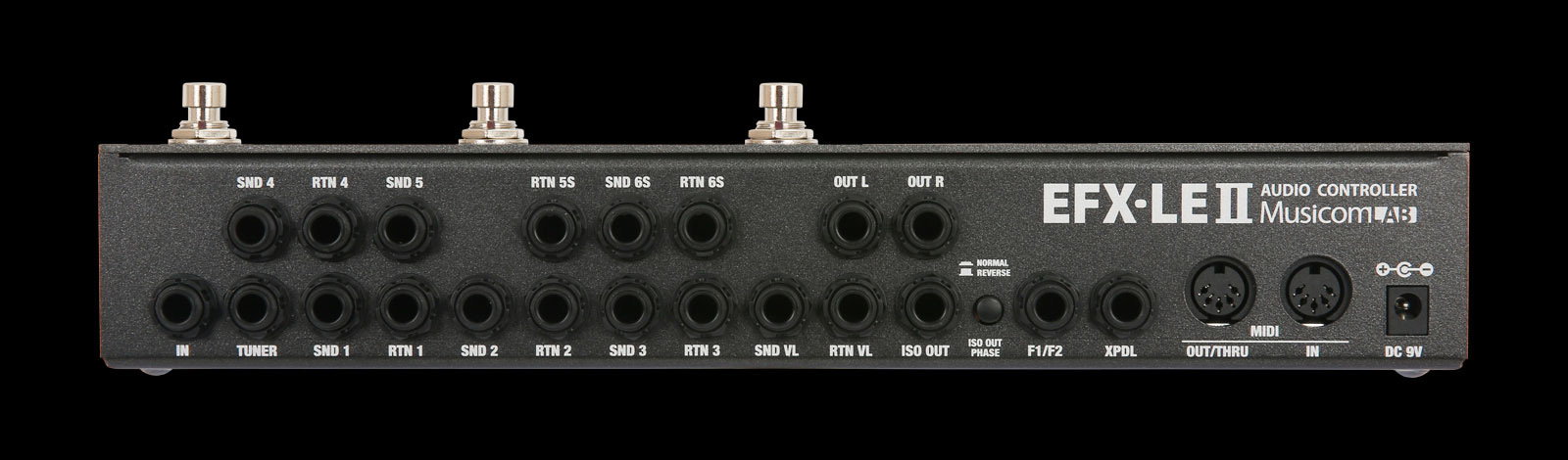 MUSICOMLAB EFX-LE II 6ループスイッチャー MusicomLAB | EFX-LEⅡ | MIDI ループ・スイッチャー | 製品情報